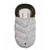 Kikka Boo Zimný fusak Luxury Dreamy Fields Grey
