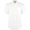 KUSTOM KIT KK 109 / Pánska košeľa Oxford s krátkym rukávom - white XL