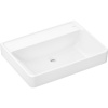 HANSGROHE Xanuia Q závesné umývadlo bez otvoru, bez prepadu, 650 x 480 mm, biela, s povrchom SmartClean, 61154450