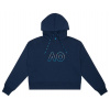 Dámske mikiny Australian Open Oversized Logo Hoodie - Modrý (S)