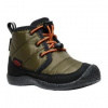 KEEN HOWSER II CHUKKA WP K dark olive/gold flame US 11 / EU 29,0 / UK 10 / 18 cm; Zelená obuv