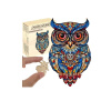Kruzzel 24551 Drevené puzzle sova, 177 ks
