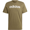 adidas Essentials Single Jersey Linear Embroidered Logo Tee M IC9280 (190316) Black XL