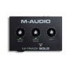 M-AUDIO M-Track Solo USB Zvukové rozhraní Předzesilovač Crystal 16 bit 48 kHz Černá