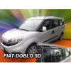 Deflektory Heko - Fiat Doblo 2010-2022 (so zadnými)