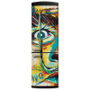 Kombinovaná lednice Vestfrost, VR-FB373-2EOBMAD, Dali black, retro ART design, 331 L, 41 dB, 250 kWh, R600a