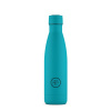 Termo fľaša z nerezovej ocele COOL BOTTLES Vivid Turquoise trojvrstvová 500 ml