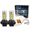2v1 DENNÉ LED svetlá a SMEROVKY DRL PY21W