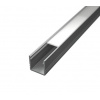 Hliníkový profil pre LED pásy SMART, 12x12mm - Strieborná Typ krytky: Bez krytky