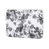CanvasArtisan - Puzdro na notebook (G1-01) - pre 13 – 14-palcové zariadenia, na zips, polyester - čierno-biele KF2326546