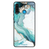 Lesklé pouzdro iSaprio pro Huawei P30 Lite - Color Marble 22 (Lesklé pouzdro, kryt, obal iSaprio Exclusive na mobil Huawei P30 Lite s motivem Color Marble 22 - elegantní skleněný vzhled, skvělá ochran