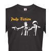 Pánske tričko Pulp Fiction, Barva Černá, Velikost 5XL Bezvatriko.cz 0479