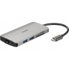 D-Link 8-in-1 USB-C Hub with HDMI/Ethernet/Card Reader/Power Delivery DUB-M810