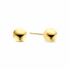 Dámske náušnice NEW BLING 14K Gold Mio 9NBG-0383 New Bling Silver 8720663870865