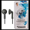 Panasonic Panasonic RP-HV104E-K, drátové sluchátka, do uší, 3,5mm jack, kabel 1,2m, černá