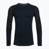 Pánske termo tričko longsleeve Smartwool Intraknit Thermal Merino Baselayer Colorblock Crew deep navy/charcoal
