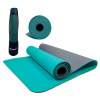 Podložka na jogu Schildkröt Yoga Mat 4 mm Bicolor Petrol/Anthrazit