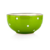 Keramická miska 490ml TORO zelená s bodkami