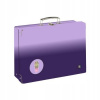 Oxybag Kufrík lamino hranatý A4 - OXY NEXT PURPLE