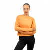 Nebbia Crop mikina GYM SPIRIT 483 oranžová - M