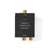 Prevodník 2x CINCH - 1x TOSLINK NEDIS ACON2510BK