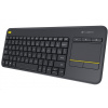 Logitech Wireless Keyboard Touch Unifying K400 Plus, CZ 920-007151