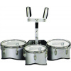 Dimavery MT-330 set pochodových bubnů, stříbrný