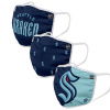 Seattle Kraken - Sport Team 3-pack NHL rúško Dospelá