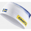 Lehká běžkařská čelenka CRAFT Ski Team Thermal - bílá Velikost: S-M