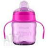 Philips AVENT HRNČEK pre prvé dúšky Klasik 200 ml, 6 m+, s držadlami, ružový (SCF551/03) 1x1 ks