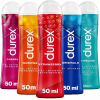 Sada gélov DUREX 5 x 50 ml PRÍCHUTOVÝ CHLADIACI HREJIVÝ ZVLHČUJÚCI MIX