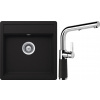 Set Schock S20-9 (dřez Nemo N-100S Onyx + baterie SC-540.120 Onyx)