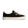 Dámske voľnočasové topánky Cariuma OCA Low Black Jaguar Print Suede Sneaker