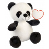 ANTONY Plyšová hračka Panda, černá, bílá