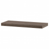Autronic Polička nástenná 60 cm, MDF, 3D dekor dub sonoma dark, baleno v ochranej fólii P-001 SON2