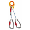 Prostriedok pre evakuáciu helikoptérou Petzl Iguane - horizontálny 25 cm