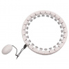 Hula Hoop Massage gymnastická obruč biela varianta 42441 - 42441