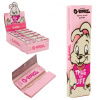 G-Rollz | Banksy's Graffiti 'Thug For Life' Pink - 50 KS Slim Papers + Tips