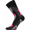 VoXX® Vision Unisex froté ponožky BM000000624700100484 čierna - magenta 35-38 (23-25)