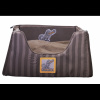CROCODOG STRIPED PET BED - vysoký