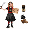 KOSTÝM MALÁ PIRÁTKA SADA KOSTÝM KARNEVAL ZÁBAVA 104
