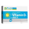 PLUS LEKÁREŇ Vitamín D3 2000 IU cps 60 ks