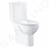 Grohe Bau Ceramic WC kombi súprava s nádržkou a doskou softclose, rimless, alpská biela 39346000-GR