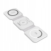 Magnetická nabíjačka Choetech T588-F 3v1 15W (biela)