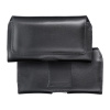 Kryt Royal Universal Horizontal Leather Belt Holster Size 3Xl Umidigi Bison 2 Pro / Gt2 Pro 5G / X10 Pro / 202 Doogee S98 / S96 Pro / S88 Pro / S58 Pro 6 / S40 Pro Hammer Blade 5G / Iron 3 / Blade 3 C