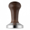 Tamper / Oceľový ubijak na kávu MOTTA WOOD HNEDÝ 58 mm