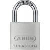 ABUS Visiaci zámok s cylindrickou vložkou 64TI/30 telo zámku 30 mm Titalium versch.-schl.ABUS