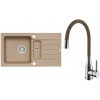 Set Alveus (dřez Niagara 70 Beige 55 + baterie Mintas Béžová/Chrom) SETA25287