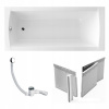 Vaňa 140x70 Aquaria + inštalácia na dlaždice + sifón (Vaňa 140x70 Aquaria + inštalácia na dlaždice + sifón)