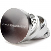 Kovová drvička štvordielna ø 63mm Cali Crusher® OG Farba: Strieborná